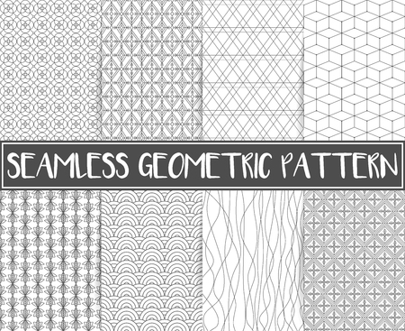 seamless geometric pattern backgroundのイラスト素材