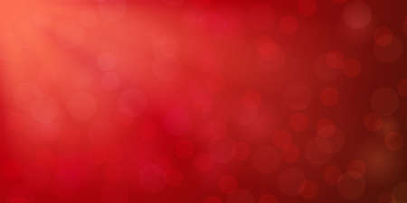 Abstract red shiny glitter bokeh christmas vector backgroundのイラスト素材