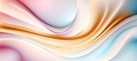 Abstract rainbow prism colors waves background. Futuristic concept. Generative AIの素材