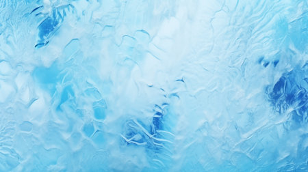 ice patterns on the window as an abstract background. close upの素材