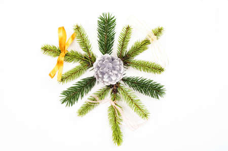 Christmas wreathの写真素材