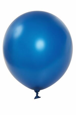 Blue big balloonの写真素材
