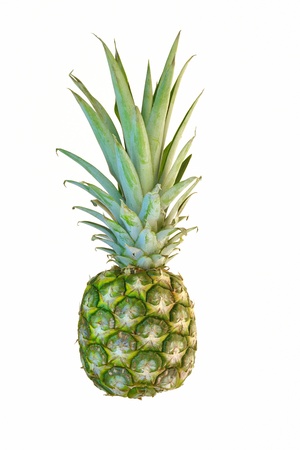 an isolated pineappleの写真素材