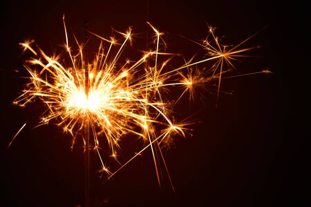 Sparkler sparksの写真素材