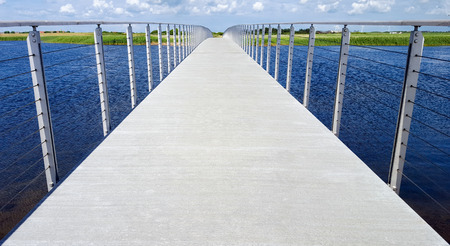 Pedestrian bridgeの写真素材