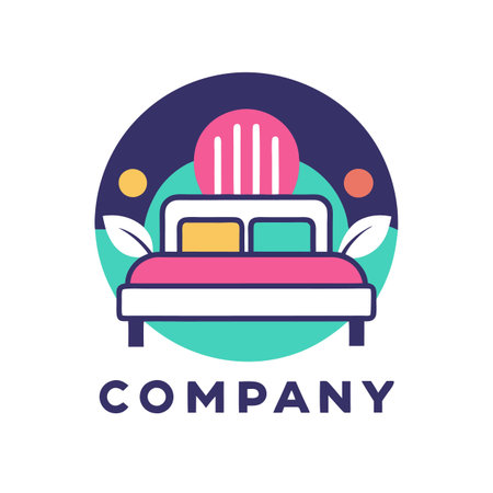 Home decor logo templateのイラスト素材