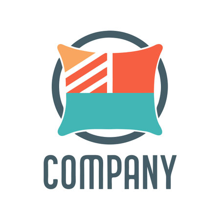 Home decor logo templateのイラスト素材