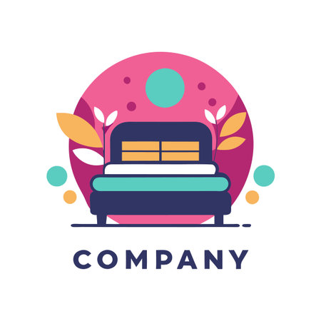 Home decor logo templateのイラスト素材