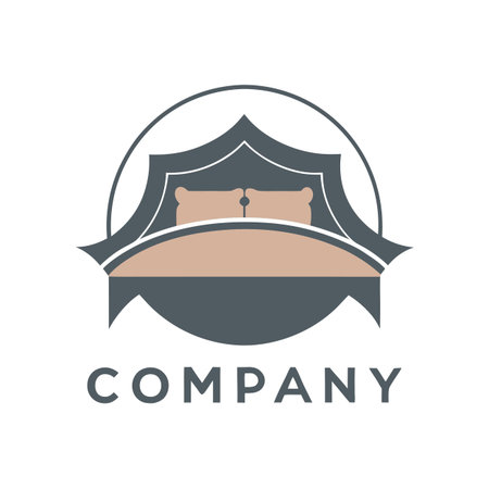 Home decor logo templateのイラスト素材