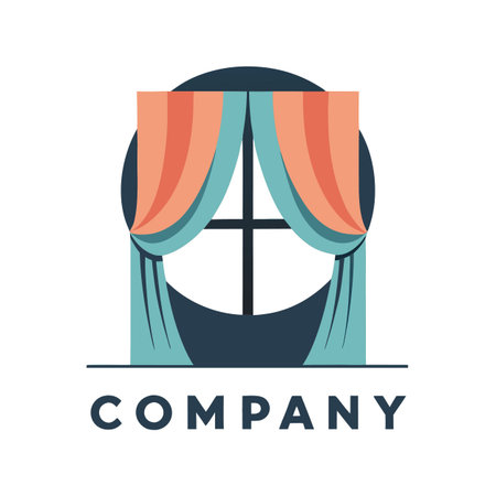 Home decor logo templateのイラスト素材