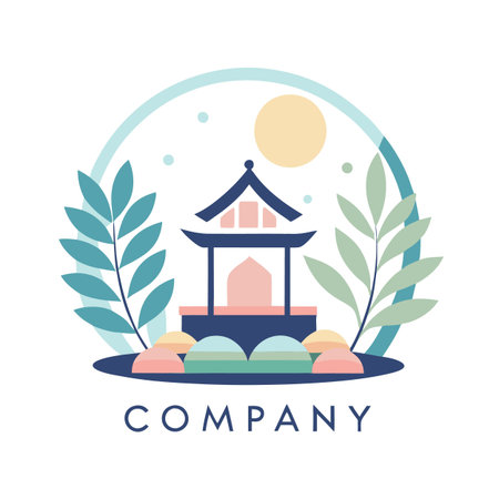 Home decor logo templateのイラスト素材