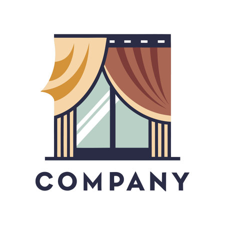 Home decor logo templateのイラスト素材