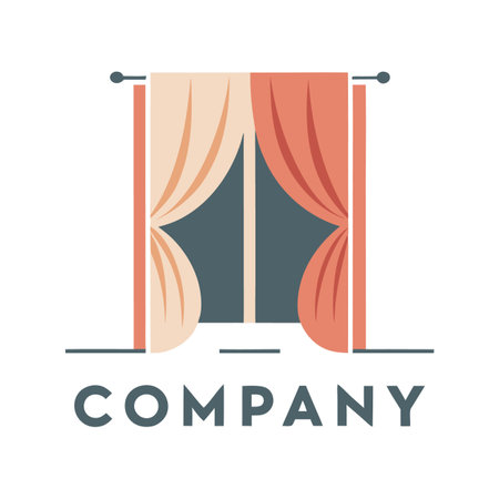 Home decor logo templateのイラスト素材