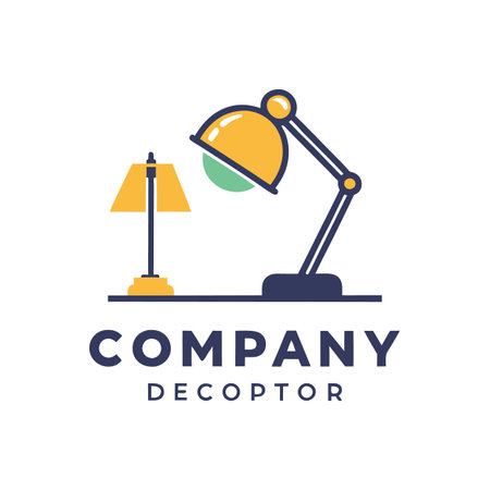 Home decor logo templateのイラスト素材