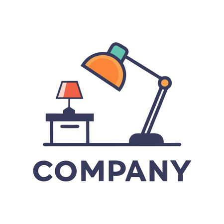 Home decor logo templateのイラスト素材