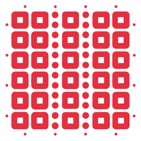 Dot pattern on white backgroundのイラスト素材