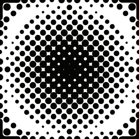 Dot pattern on white background