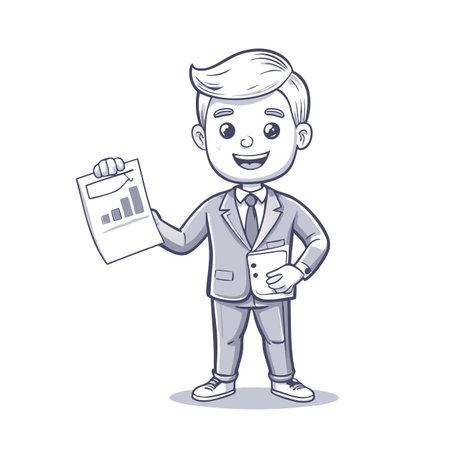 Illustration of Business and Financeのイラスト素材