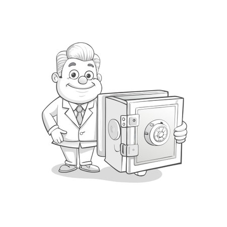 Illustration of Business and Financeのイラスト素材