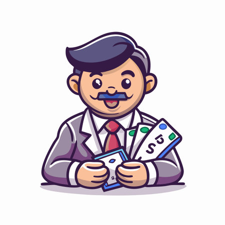 Illustration of Business and Financeのイラスト素材