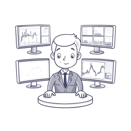 Illustration of Business and Financeのイラスト素材