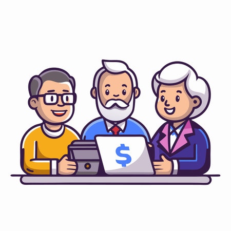 Illustration of Business and Financeのイラスト素材