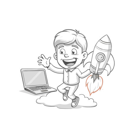 Illustration of Business and Financeのイラスト素材