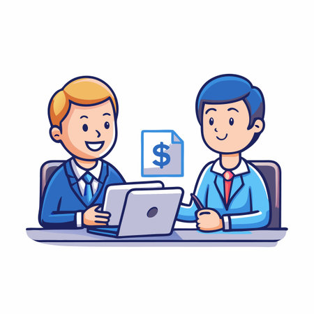 Illustration of Business and Financeのイラスト素材