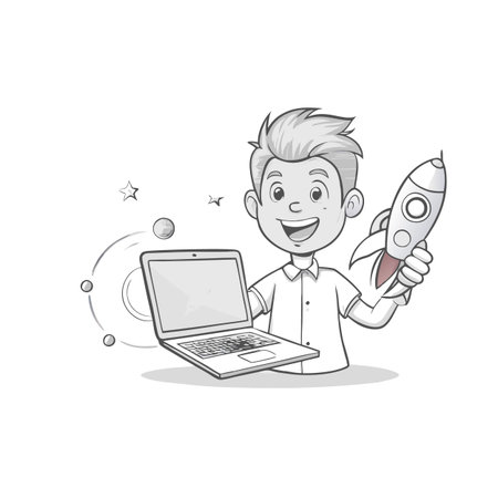 Illustration of Business and Financeのイラスト素材