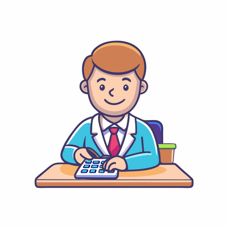 Illustration of Business and Financeのイラスト素材