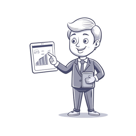 Illustration of Business and Financeのイラスト素材