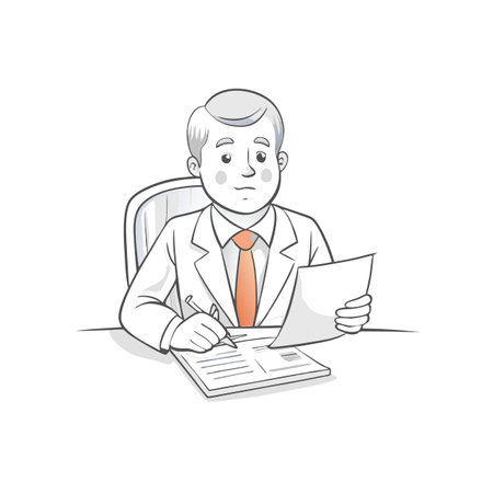 Illustration of Business and Financeのイラスト素材