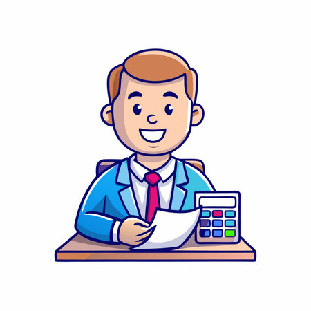 Illustration of Business and Financeのイラスト素材