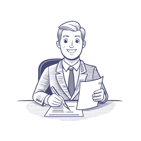 Illustration of Business and Financeのイラスト素材