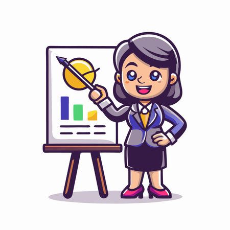Illustration of Business and Financeのイラスト素材
