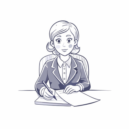 Illustration of Business and Financeのイラスト素材