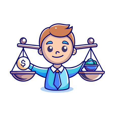 Illustration of Business and Financeのイラスト素材