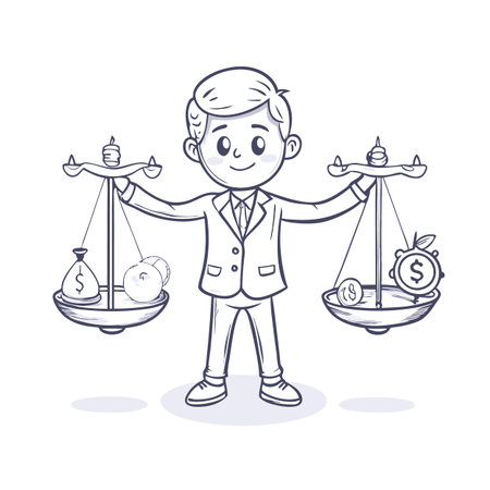 Illustration of Business and Financeのイラスト素材