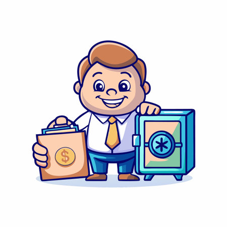 Illustration of Business and Financeのイラスト素材