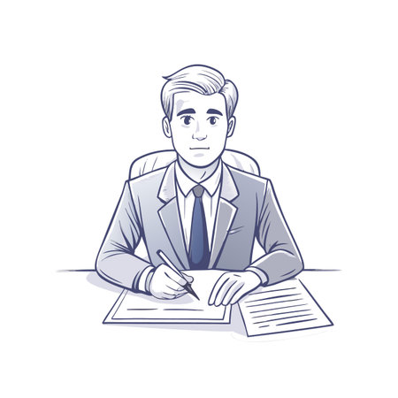 Illustration of Business and Financeのイラスト素材