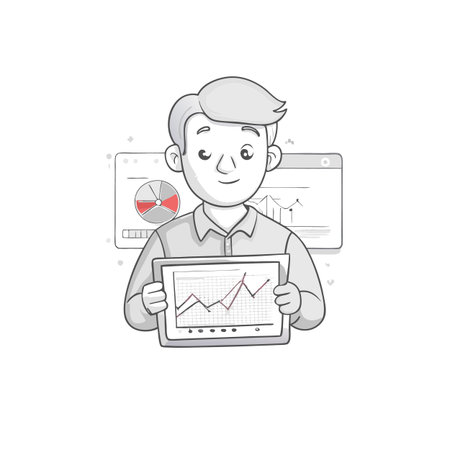 Illustration of Business and Financeのイラスト素材