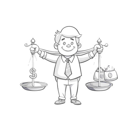 Illustration of Business and Financeのイラスト素材