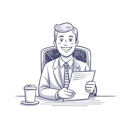 Illustration of Business and Financeのイラスト素材