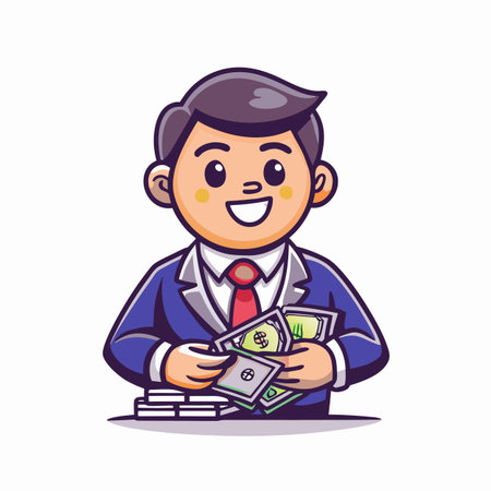 Illustration of Business and Financeのイラスト素材