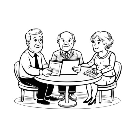 Illustration of Business and Financeのイラスト素材