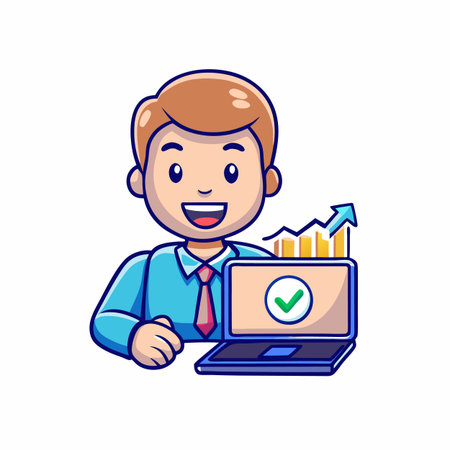 Illustration of Business and Financeのイラスト素材