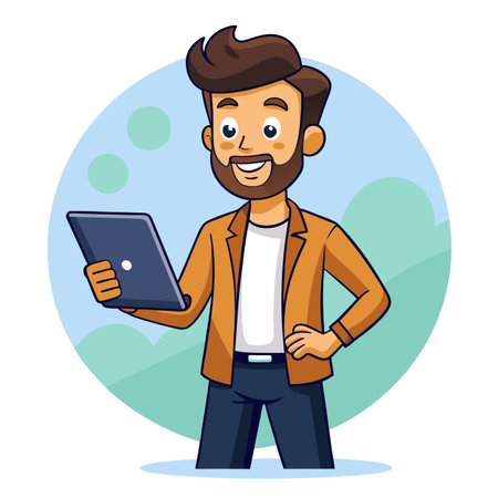 Illustration of business and financeのイラスト素材