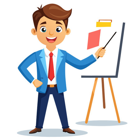 Illustration of business and financeのイラスト素材