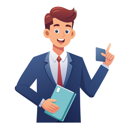 Illustration of business and financeのイラスト素材