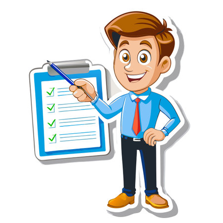 Illustration of business and financeのイラスト素材